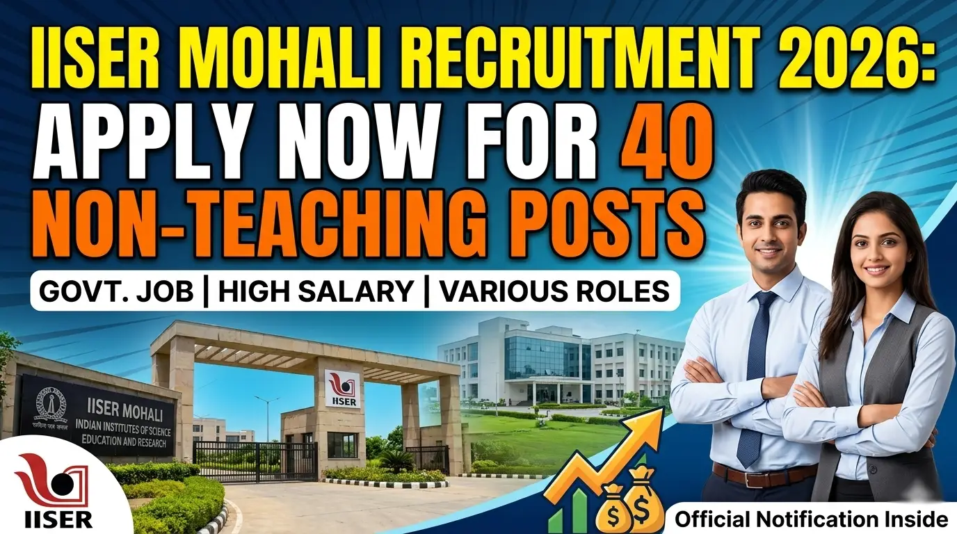 IISER Mohali Recruitment